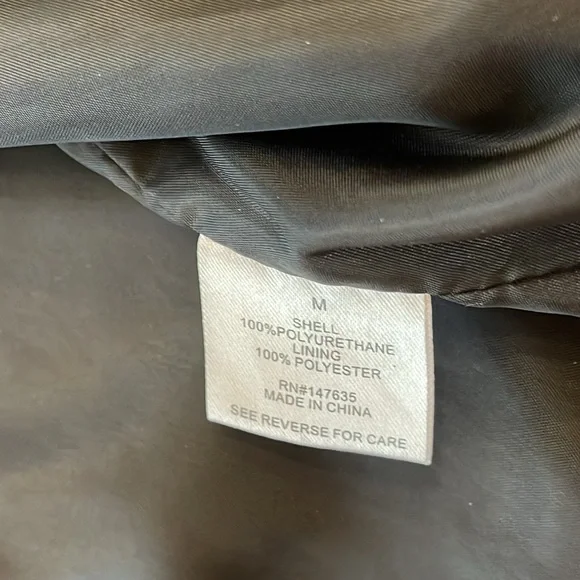 Romeo + Juliet Couture Black Faux Leather Jacket Size Medium NWT - Picture 14 of 17